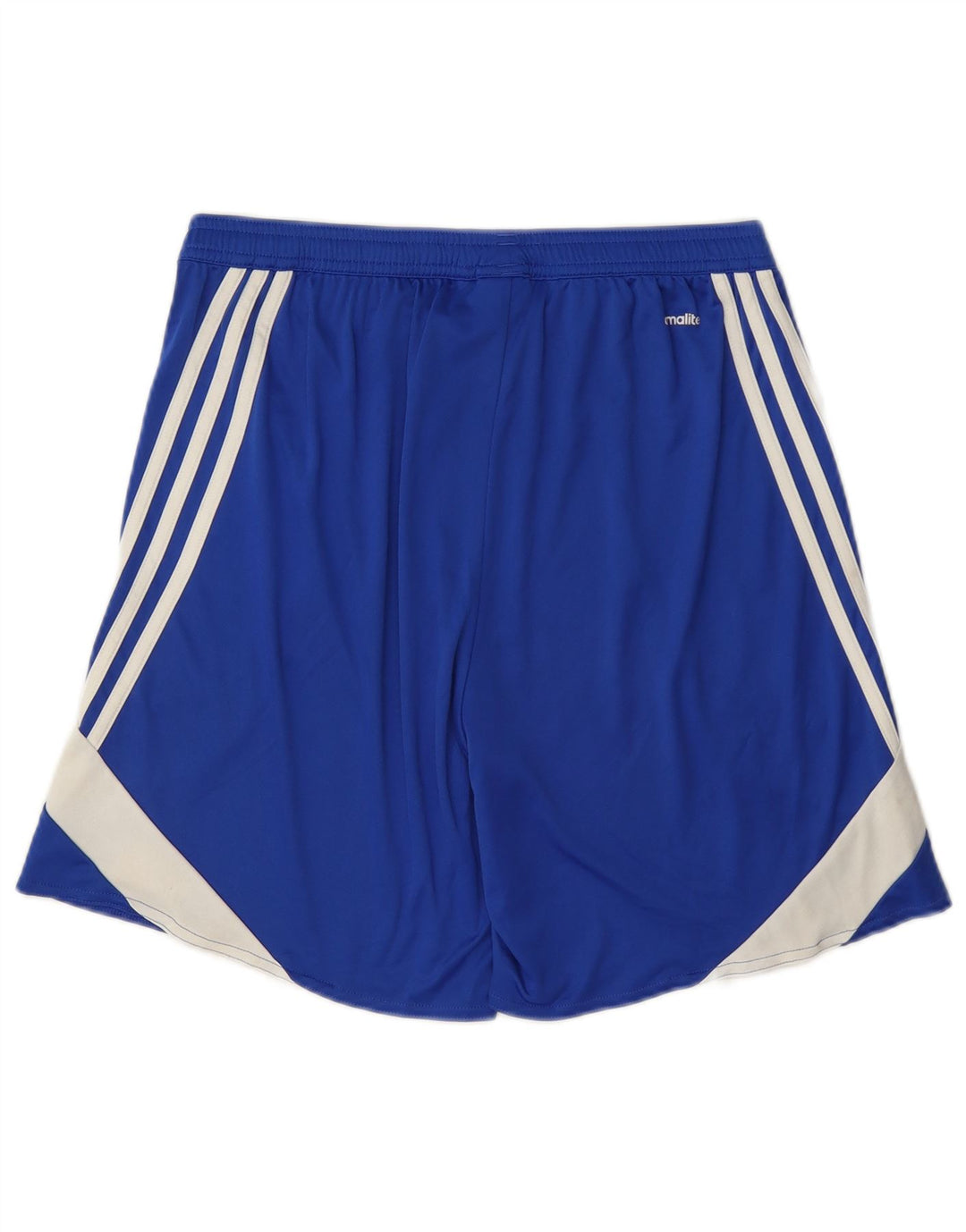 Pantaloni scurți sport pentru bărbați Adidas Climalite, albastru mediu, poliester color bloc