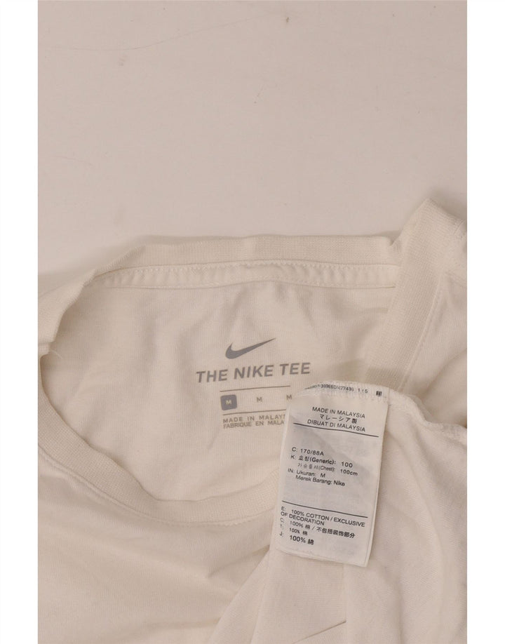Tricou pentru bărbați Nike Top Medium White Bumbac
