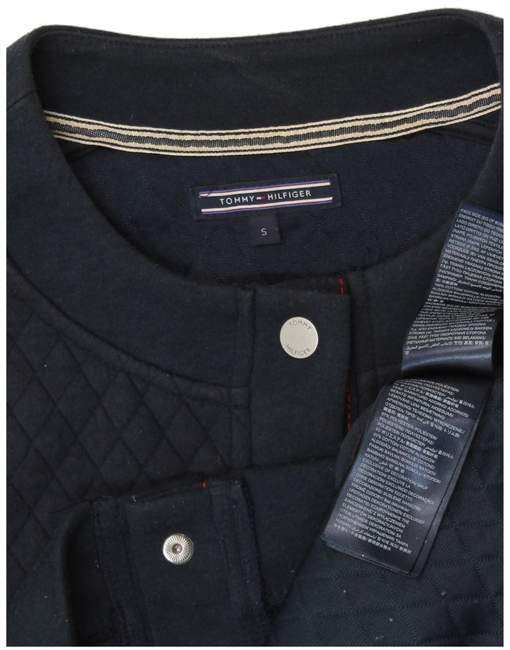 TOMMY HILFIGER Top cardigan lung pentru femei UK 10 Mic Bleumarin