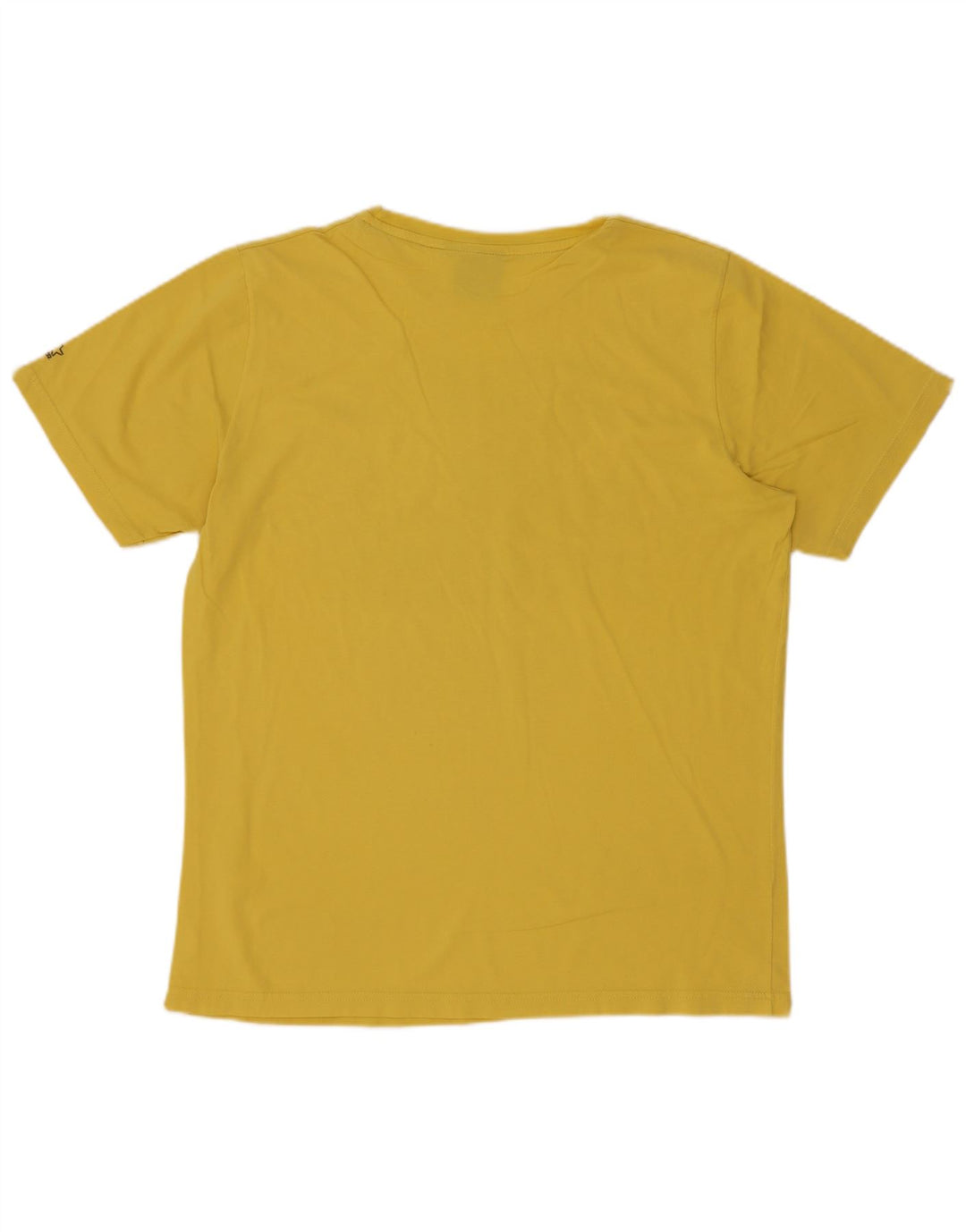 Tricou grafic pentru bărbați Starter Top mare din bumbac galben