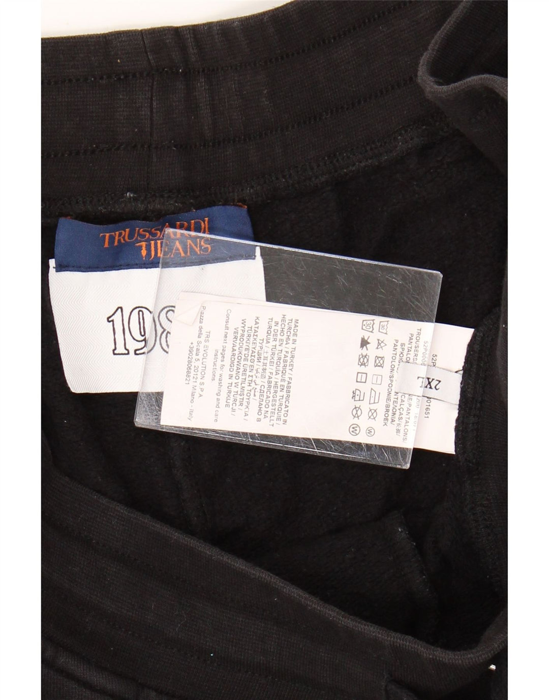 Trussardi femei UK 20 2XL bumbac negru