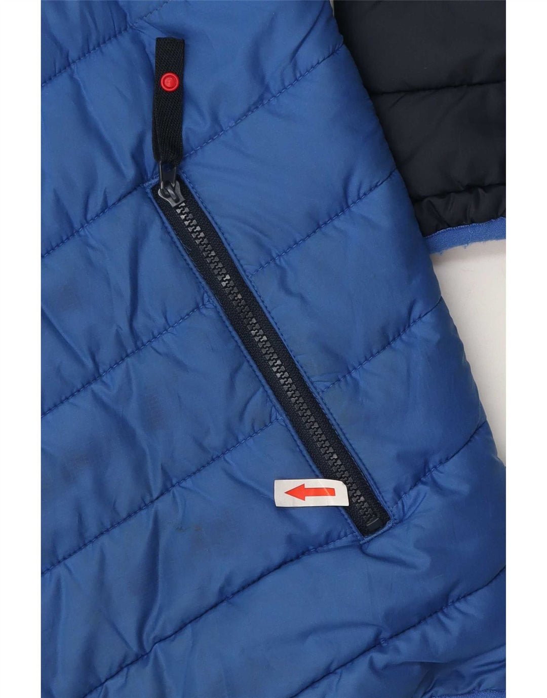 Jack Wolfskin Jachetă căptușită cu glugă pentru băieți 13-14 ani poliester albastru