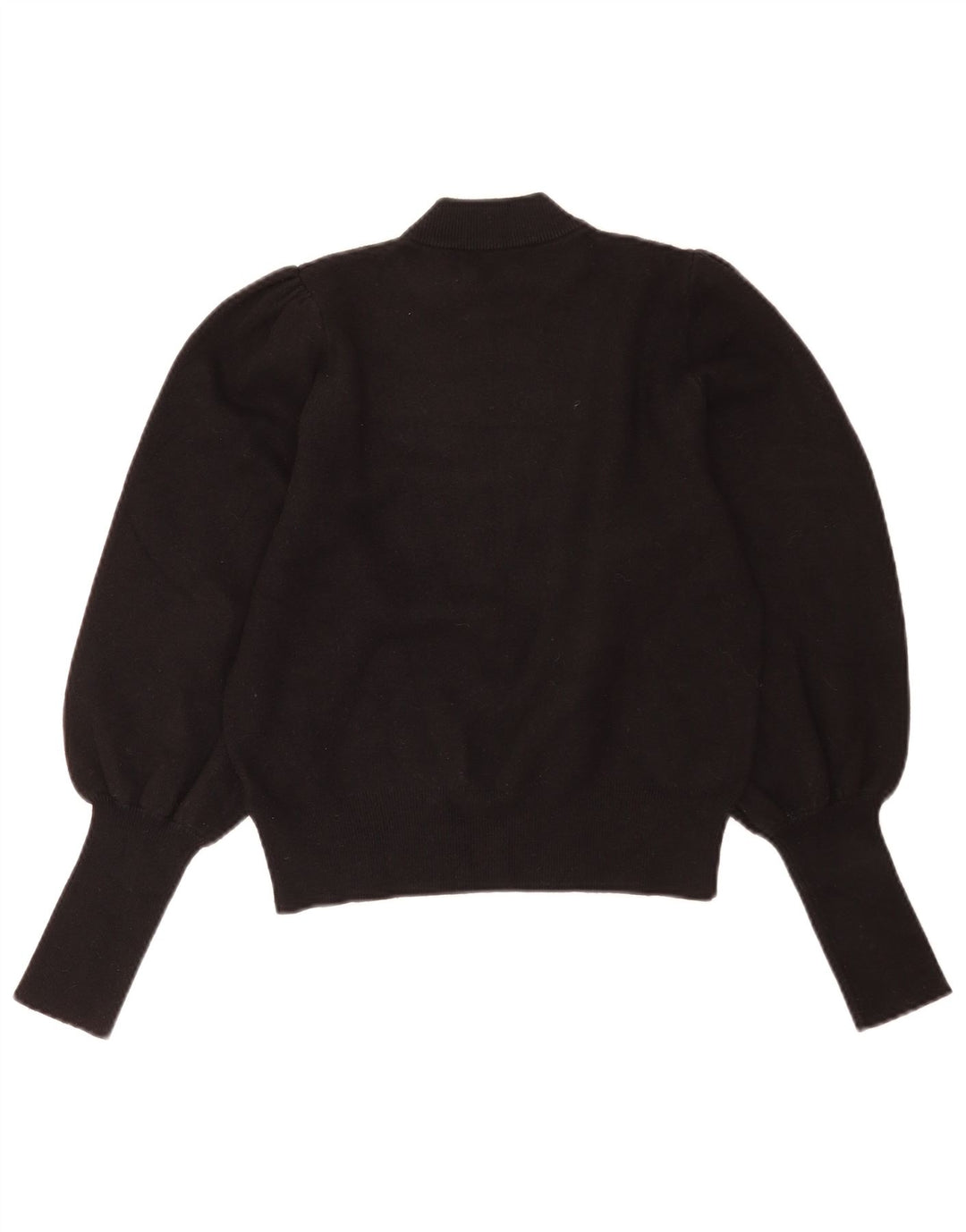 Pulover pentru femei cu gât țestoasă Zara UK 12 Medium Negru