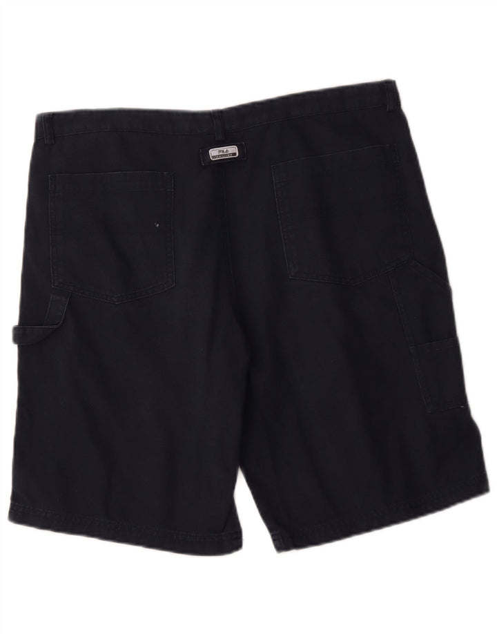Pantaloni scurți cargo FILA pentru bărbați IT 52 XL W36 Bumbac bleumarin