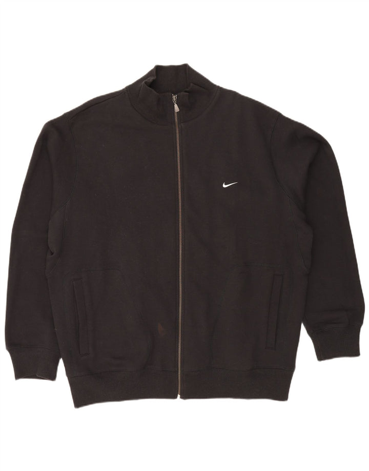 Jachetă de trening pentru bărbați NIKE UK 45/47 XL, bumbac negru