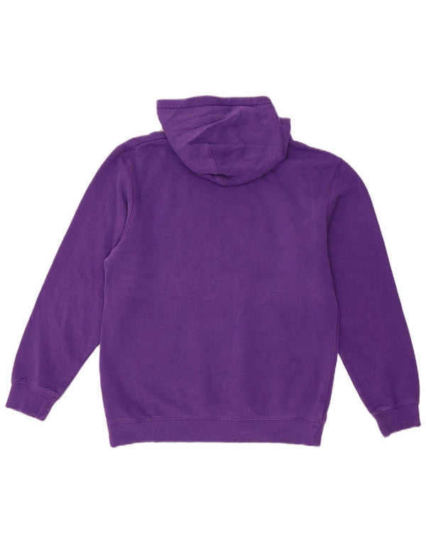 Nike Boys Hoodie Jumper 13-14 Years XL Purple Cotton