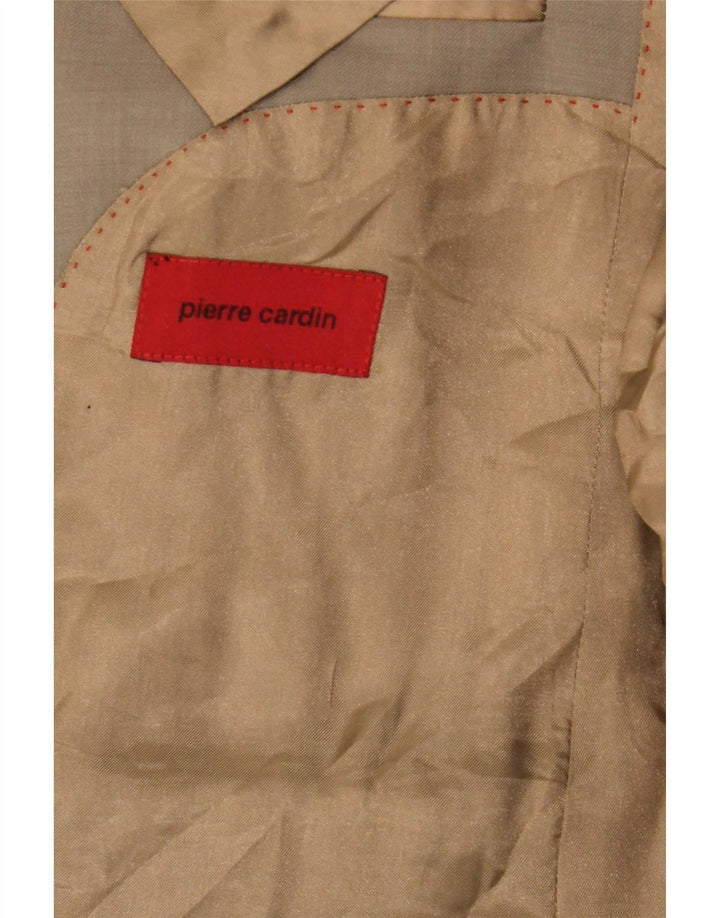 Jachetă blazer pentru bărbați Pierre Cardin cu 3 nasturi UK 40 mare bej