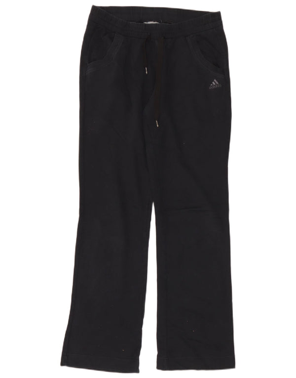 Pantaloni de trening Adidas pentru femei UK 10 Small Black Bumbac