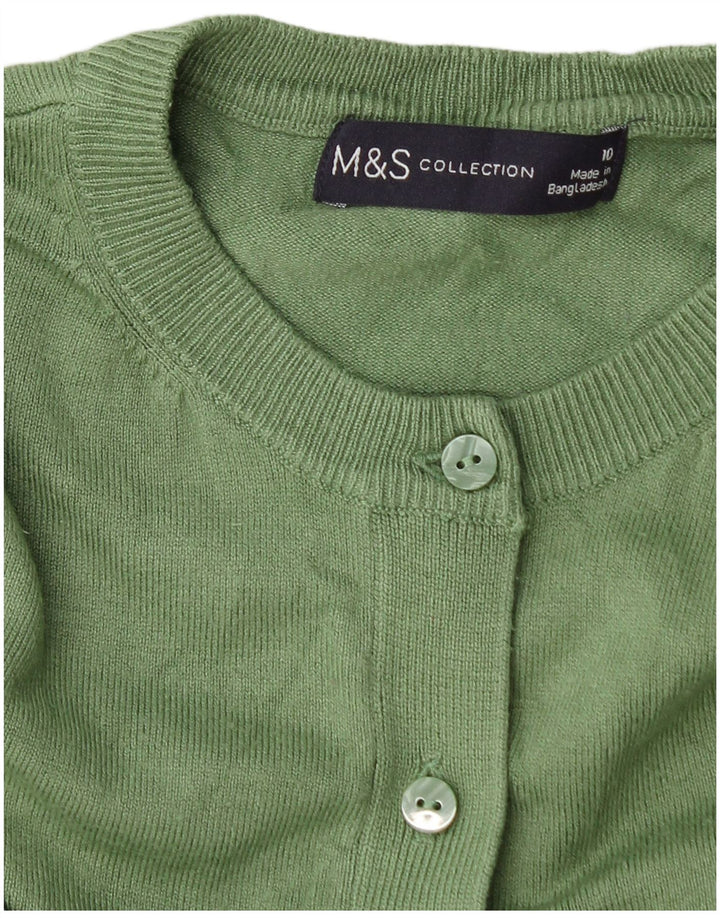 Pulover cardigan pentru femei Marks & Spencer UK 10 Small Green
