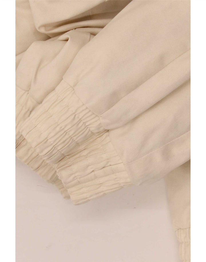 Jachetă bomber cu glugă Puma pentru femei UK 6 XS Off White