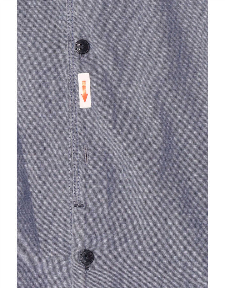 Jack & Jones Cămașă pentru bărbați, bumbac albastru mediu