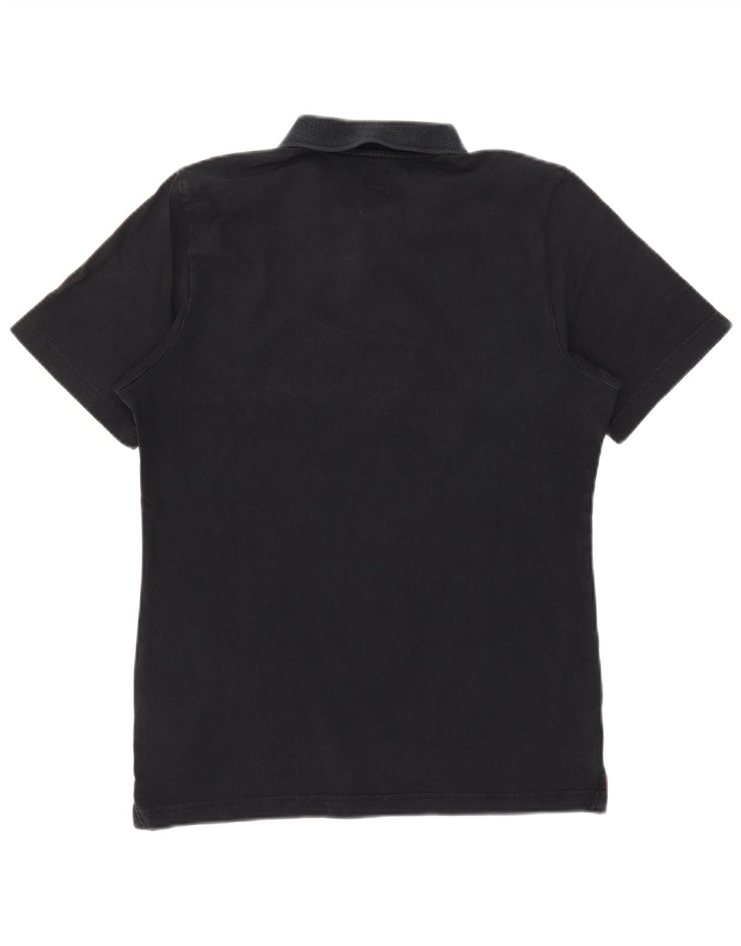 Cămașă polo ADIDAS pentru bărbați, bumbac negru, bloc de culoare