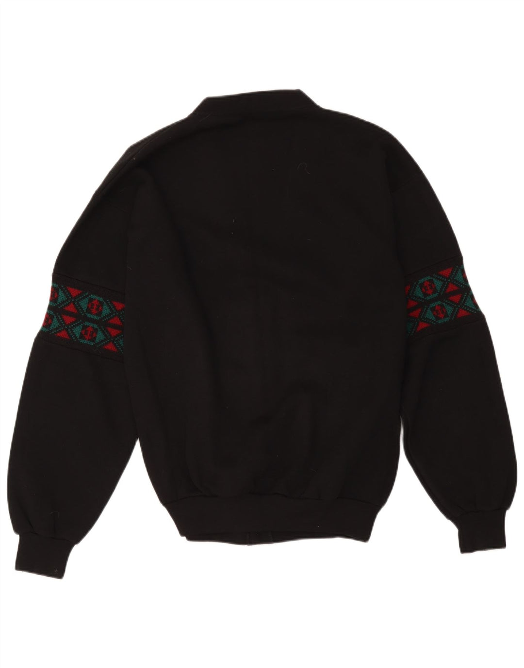 Pulover cardigan pentru bărbați Sporting Club, mare, negru, geometric