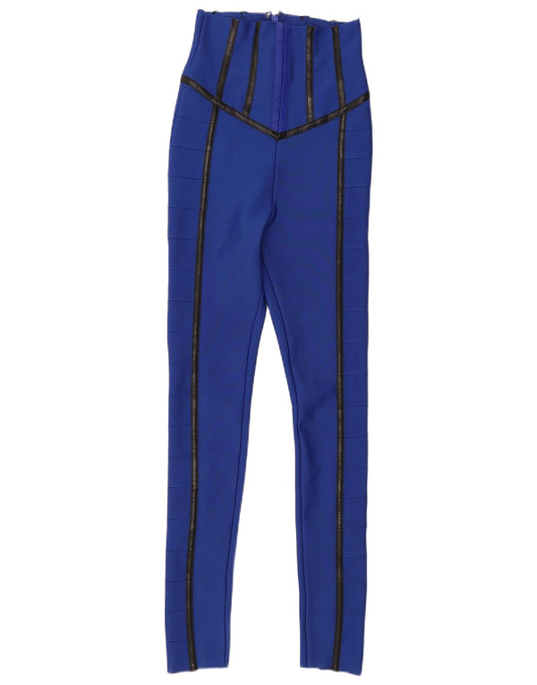 KAREN MILLEN Leggings pentru femei UK 6 XS Poliester albastru