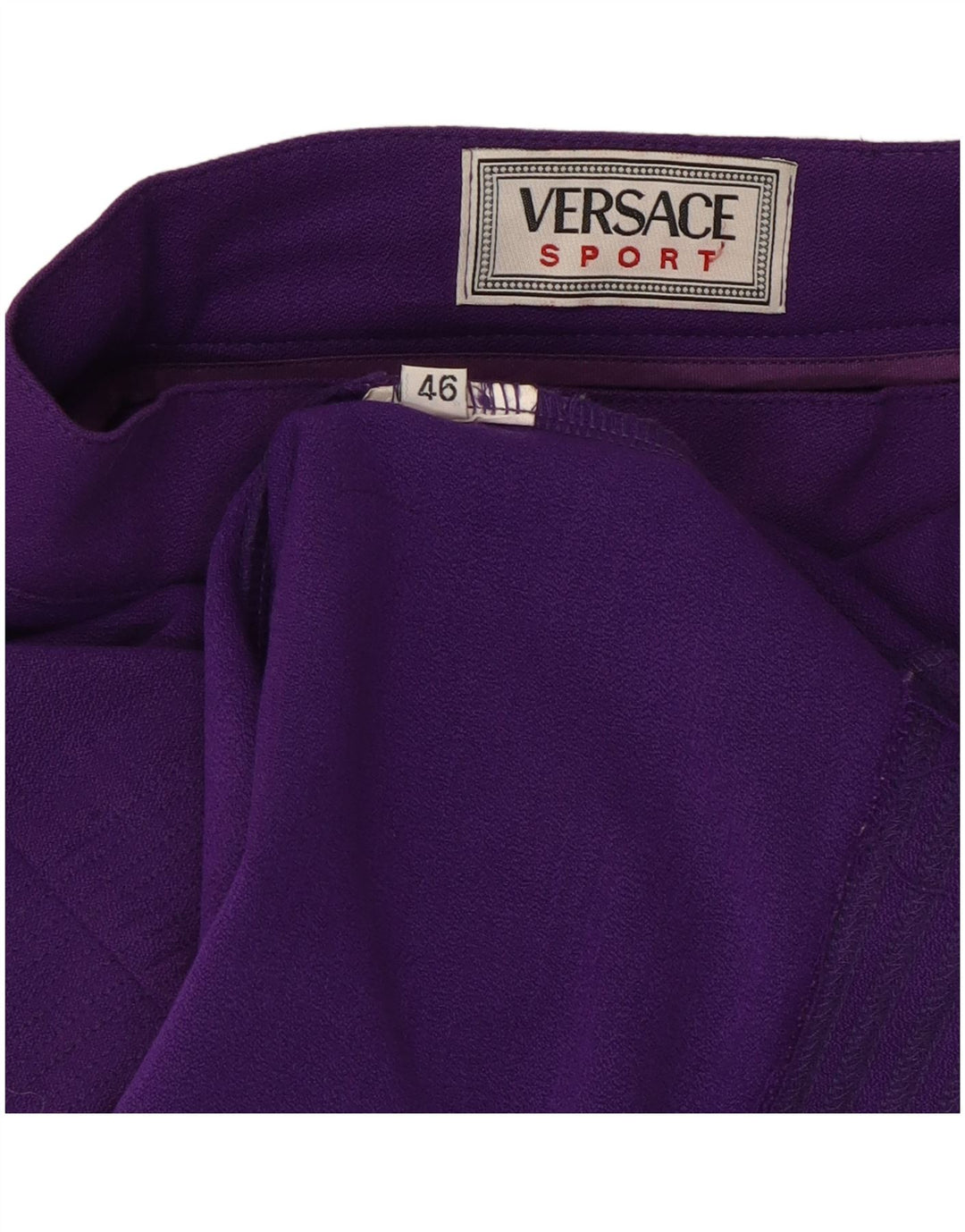 Fusta creion pentru femei Versace IT 46 Large W30 Violet