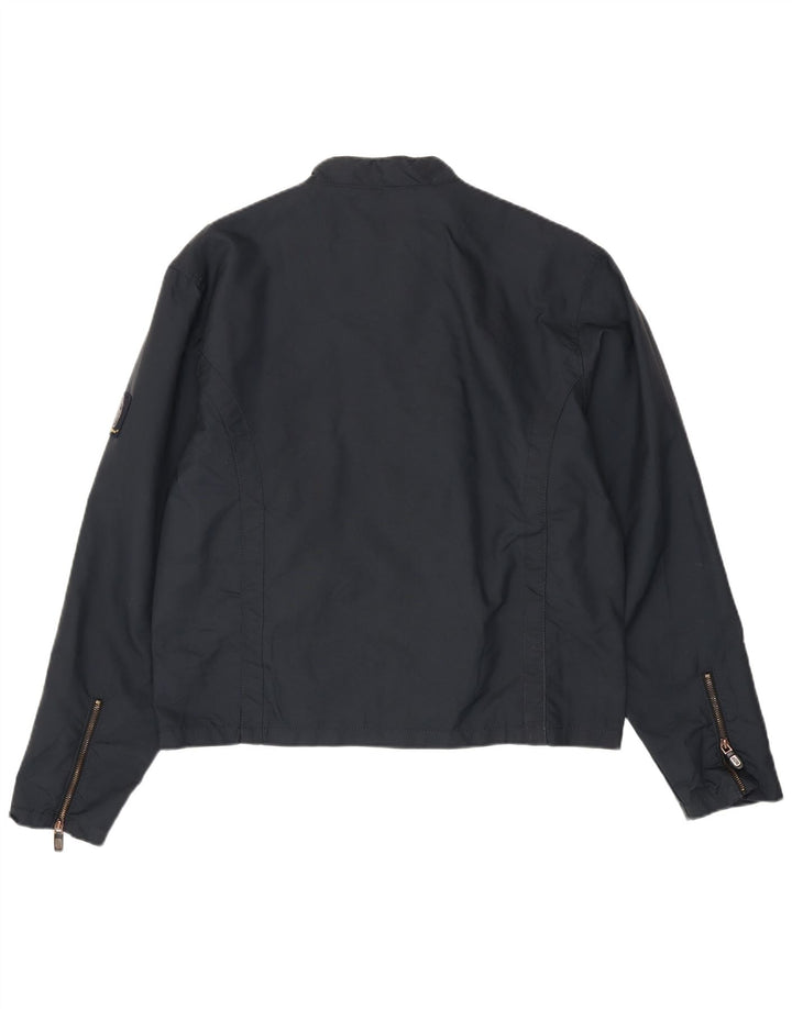 Refrigue Bomber Jacket pentru bărbați Marea Britanie 44 2XL Navy Blue Marine Colorblock
