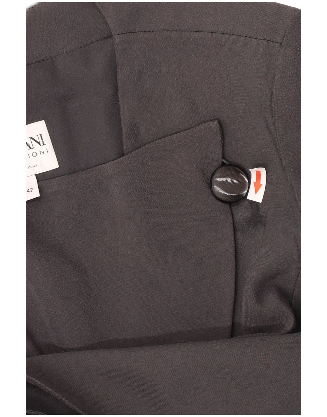 Jachetă Blazer pentru femei Armani Collezioni IT 42 Medium Negru Acetat