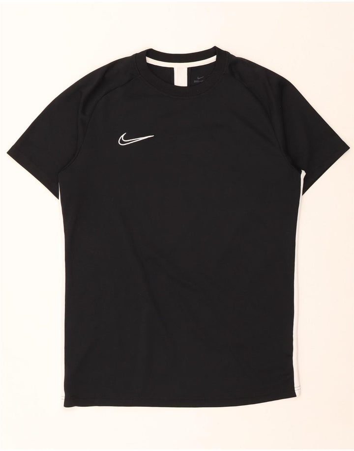 Tricou NIKE Dri Fit pentru bărbați Top mediu negru Colorblock