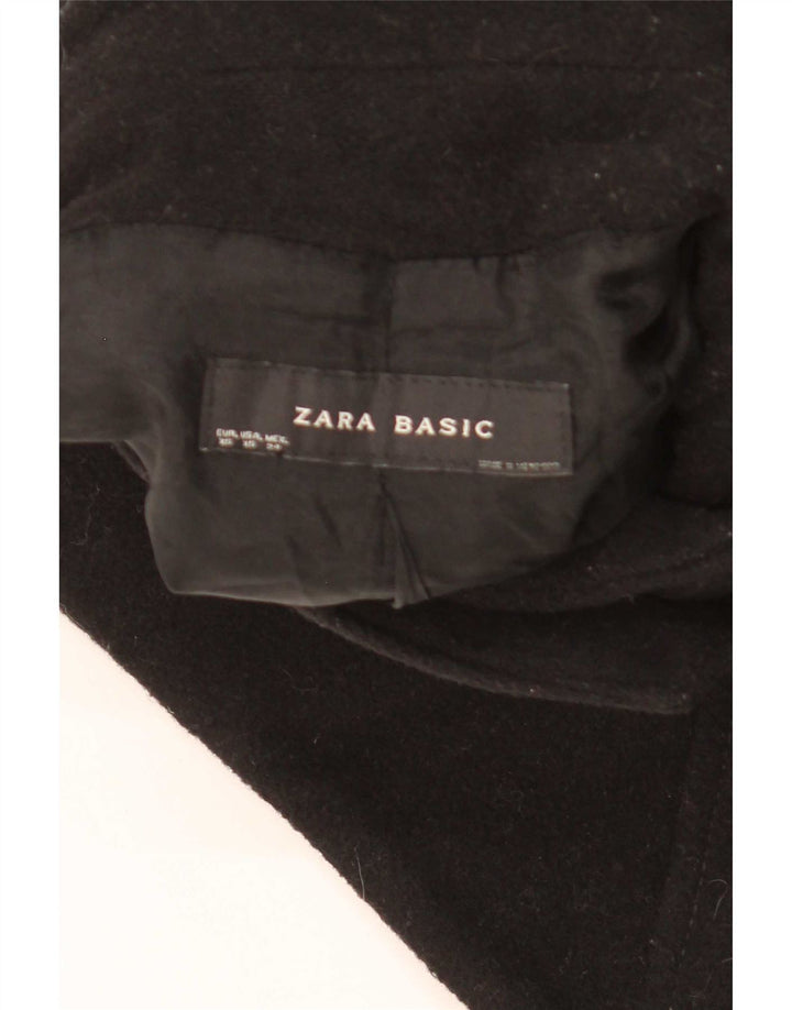 Palton pentru femeie Zara UK 6 XS Lână neagră