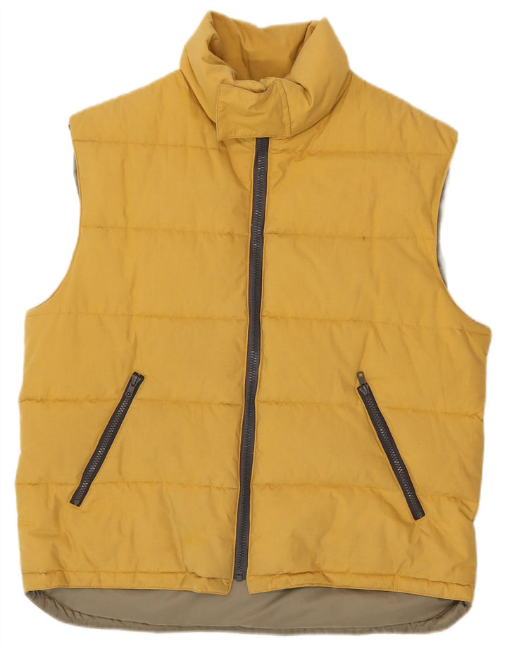 Gilet căptușit pentru bărbați Sergio Tacchini UK 40 Large Yellow