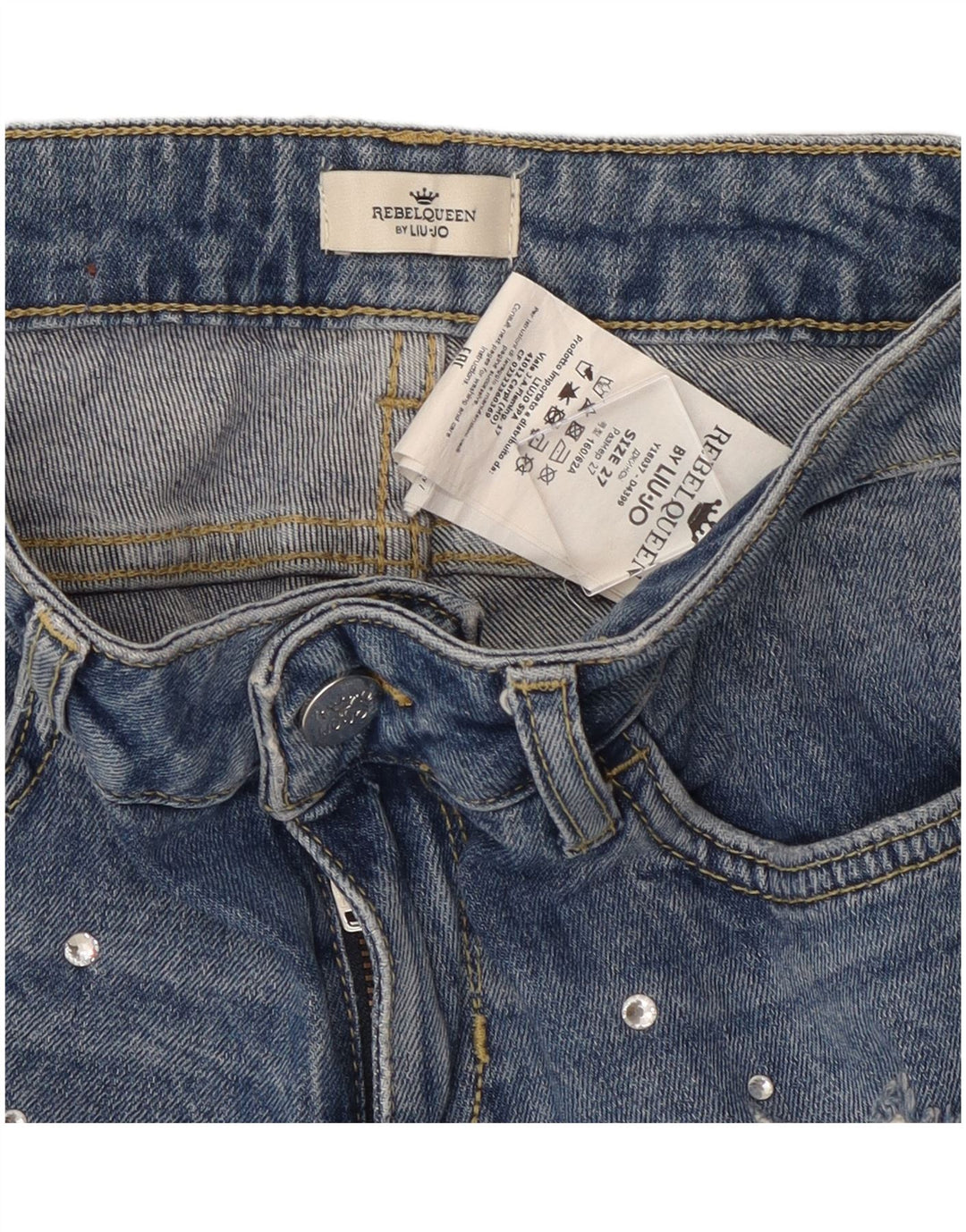 Blugi slim pentru femei Liu Jo L27 L27 Bumbac albastru