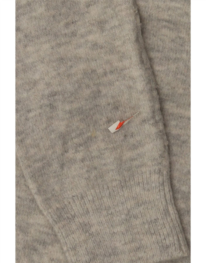 Pulover pentru femei Marks & Spencer cu decolteu rotund UK 14 Medium Gri Pete