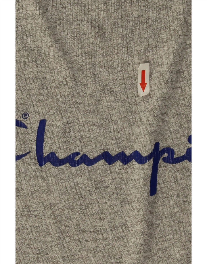 Tricou grafic pentru bărbați Champion Top mare, gri, pete