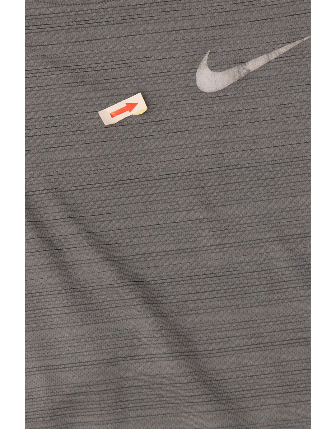 Tricou Nike Dri Fit pentru bărbați Top Mediu Gri Poliester cu dungi