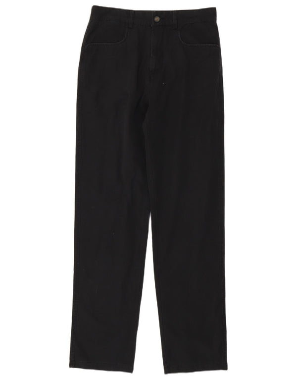 Pantaloni chino drepte pentru bărbați Rifle Khakis W31 L34 bumbac negru