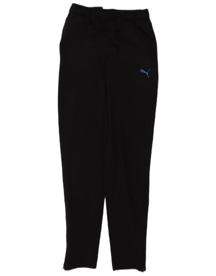 Pantaloni de trening PUMA pentru baieti 13-14 ani poliester negru