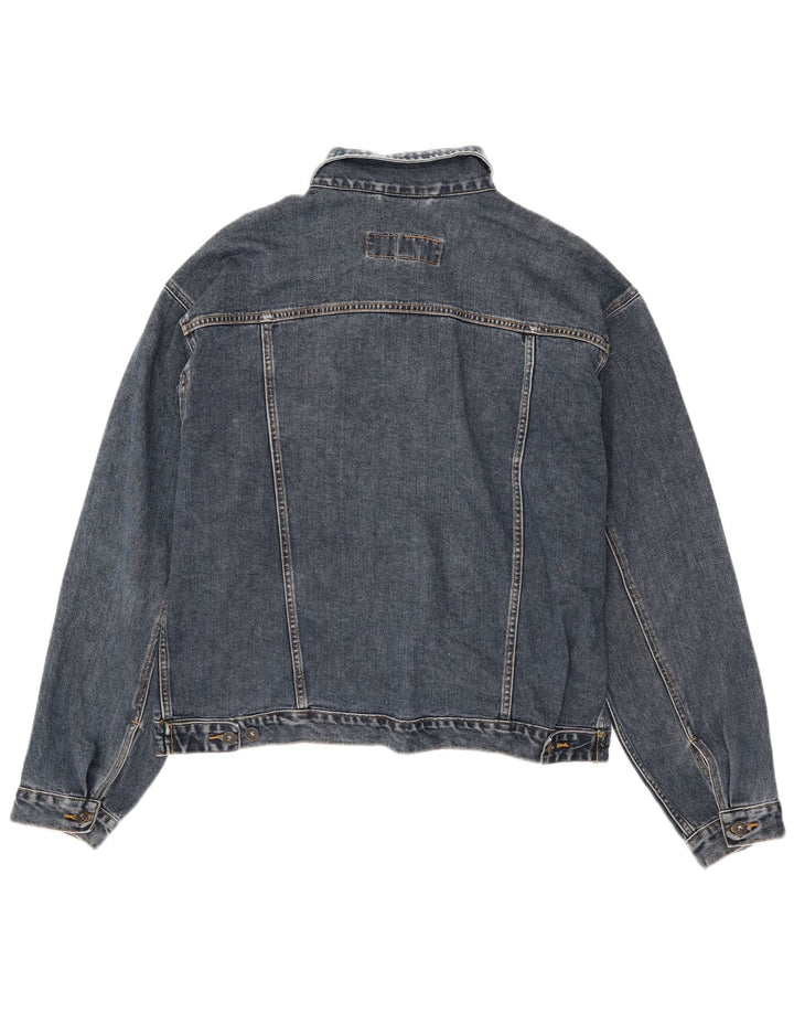 Jachetă de blugi pentru bărbați OLD NAVY UK 40 mare bumbac bleumarin