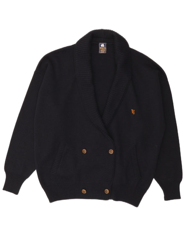 Pulover cardigan supradimensionat pentru bărbați White Sails US 6 Mediu Lână bleumarin