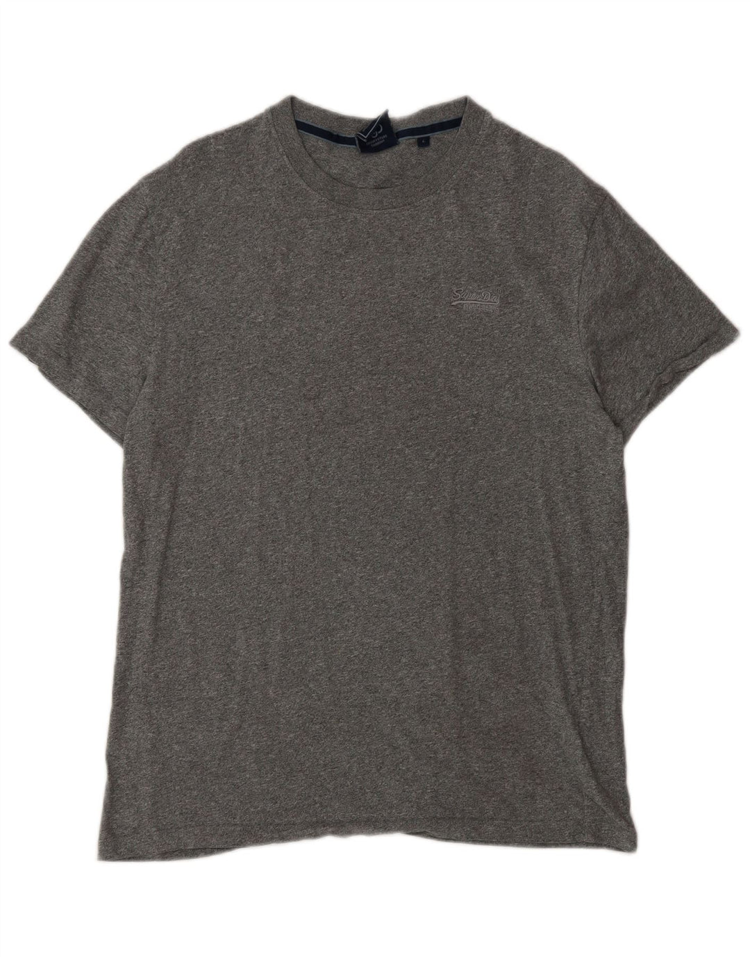 Tricou Superdry pentru bărbați Top mare din bumbac cu pete gri