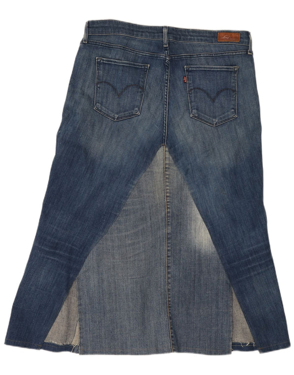 Fusta Denim Skinny Demi Curve Levi's W32 Bumbac albastru mare