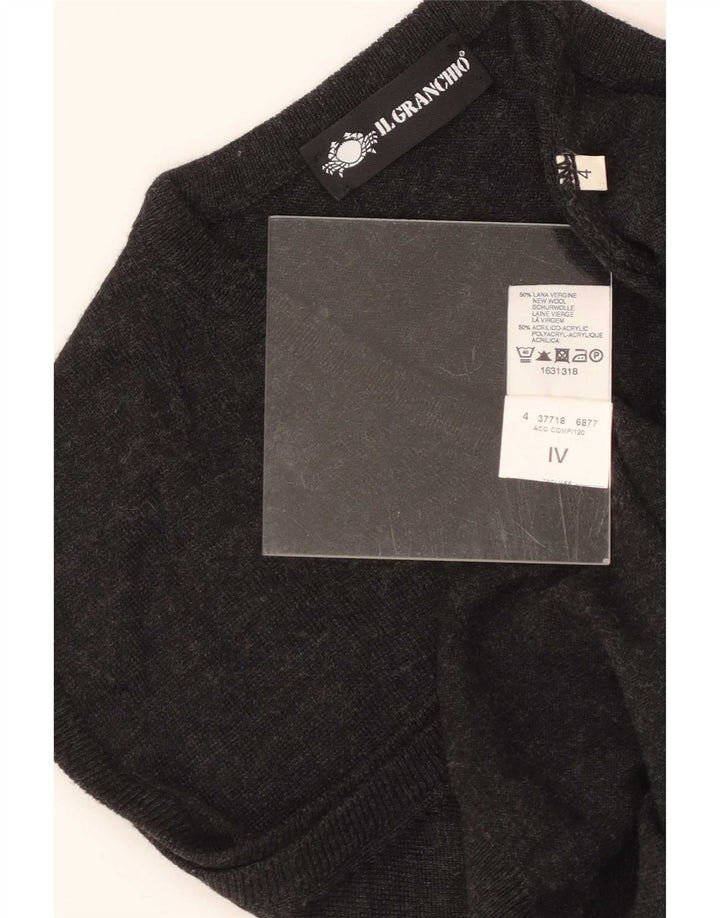 Vesta pentru bărbați Il Granchio Tank Top Medium Gri Lână virgină