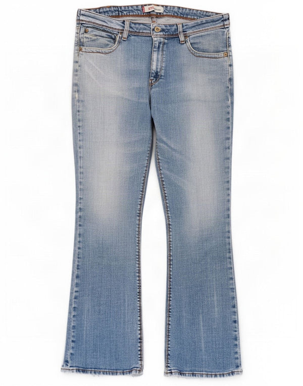 Blugi Levi's 572 Bootcut W34 L32 Bumbac albastru