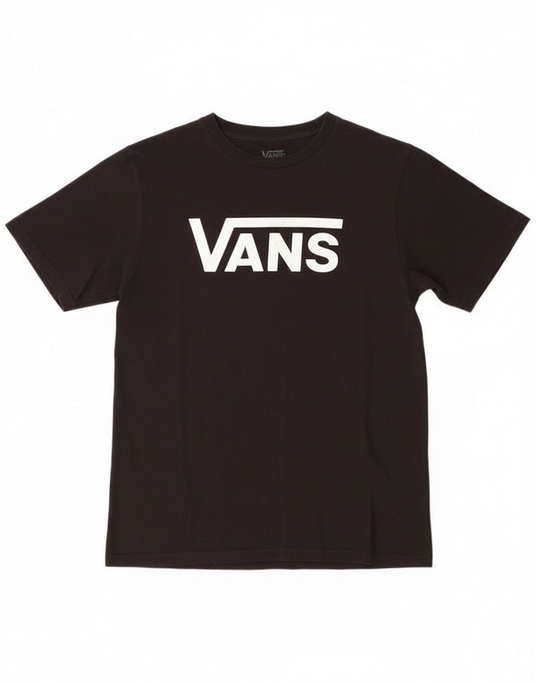Tricou grafic Vans Boys Classic Fit Top 13-14 ani XL bumbac negru
