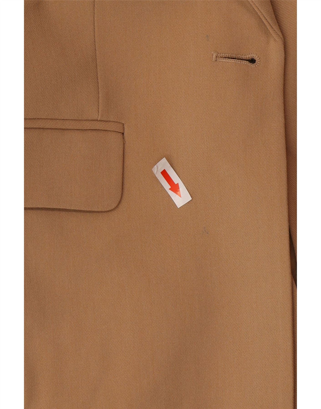 Sacou blazer pentru femei Zara, cu 1 nasture, UK 6 XS, poliester bej