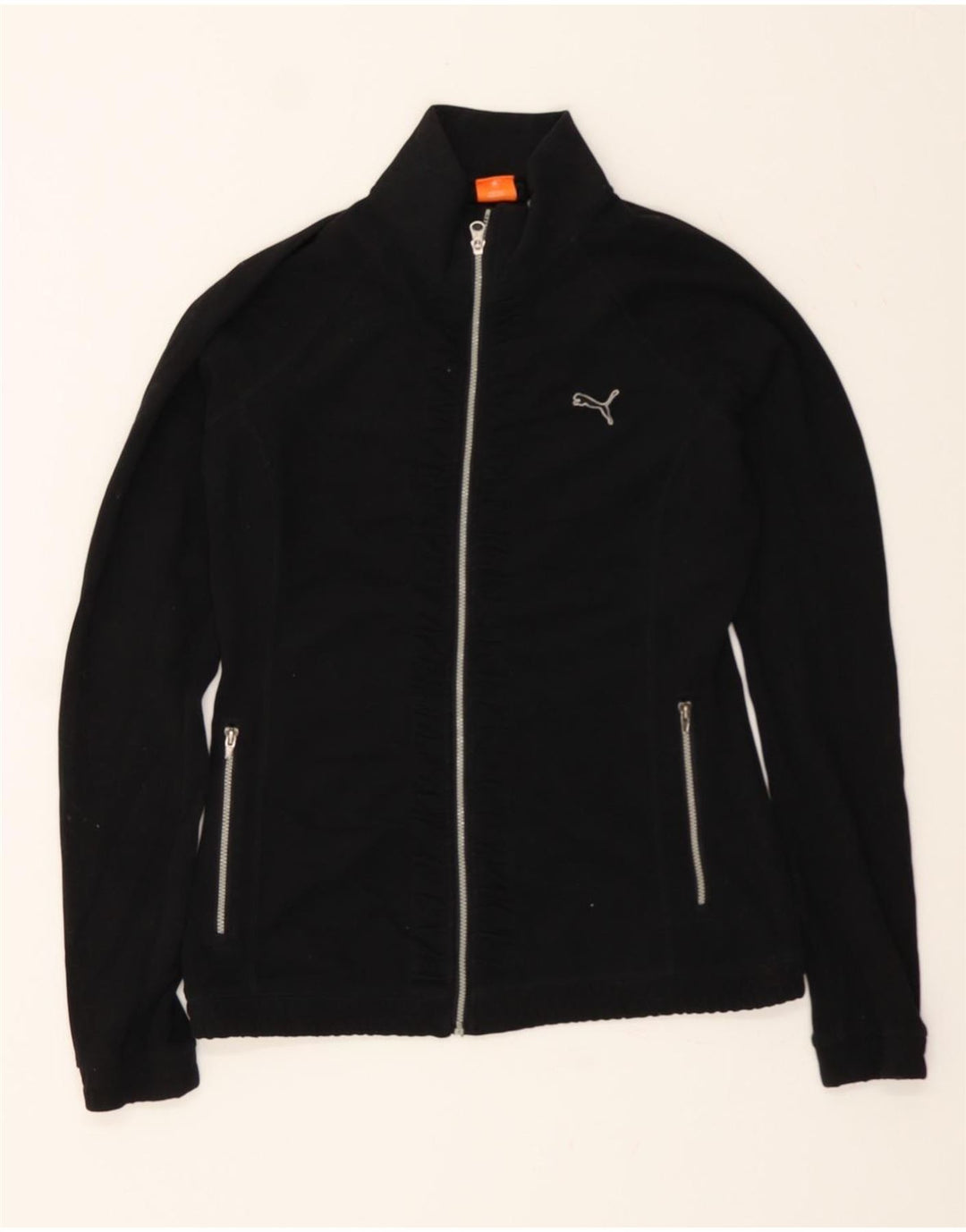Jachetă de trening PUMA pentru femei UK 10 Poliester negru mic