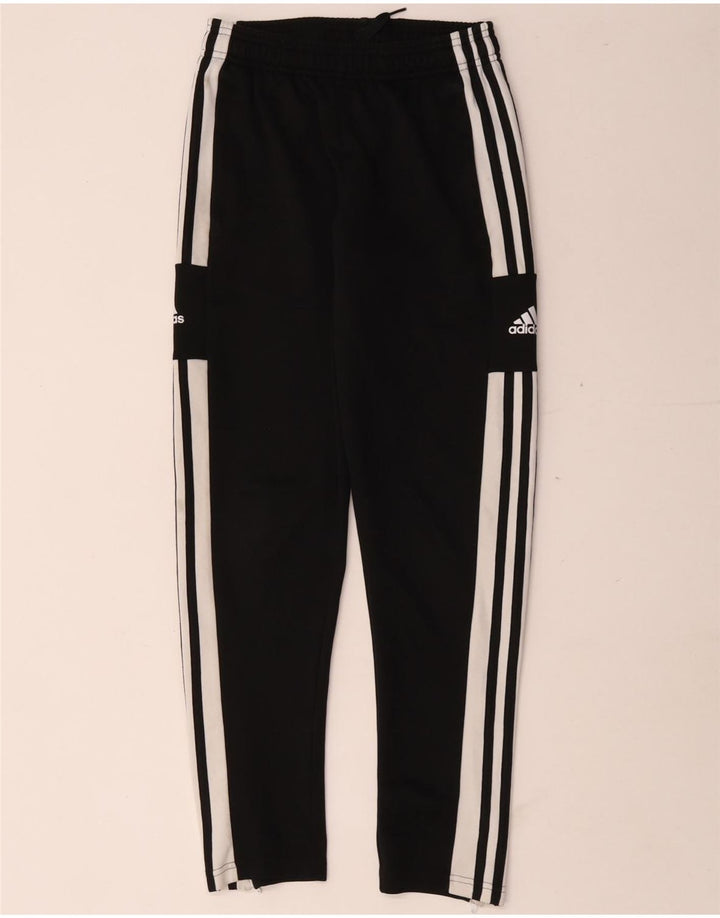 Pantaloni de trening cu grafic pentru băieți Adidas 11-12 ani poliester negru