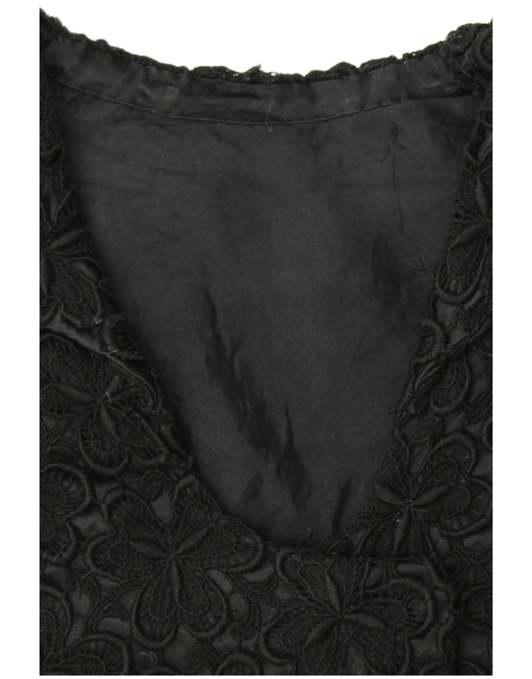 VINTAGE Jachetă cu mânecă scurtă pentru femei UK 12 Medium Black Floral