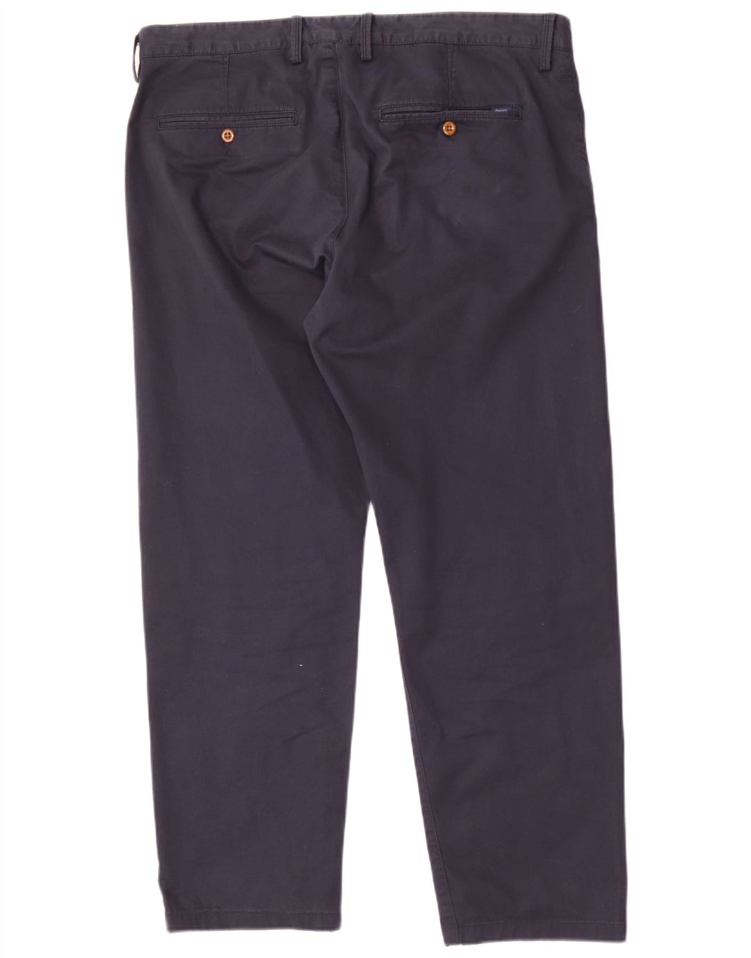 Pantaloni chino obișnuiți pentru bărbați Gant L38 L30 bumbac bleumarin