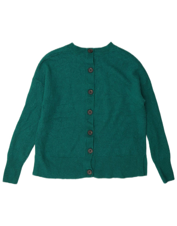 Pulover Hobbs pentru femei, supradimensionat, cu gâtul turn, lână verde UK 6 XS