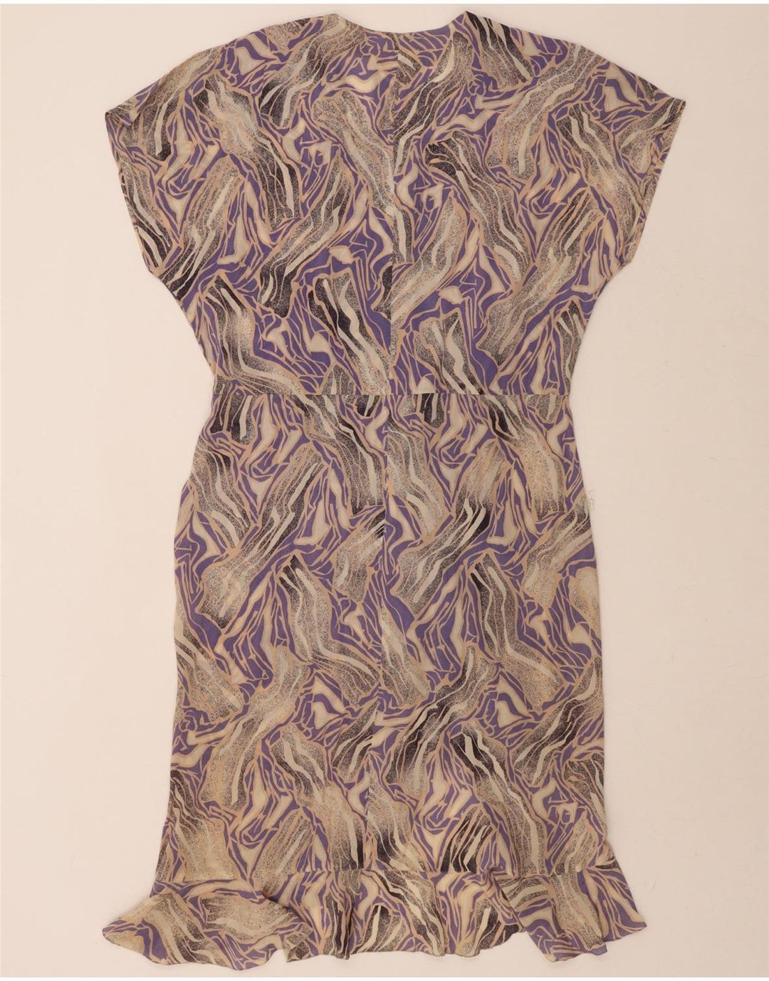 VINTAGE Womens Abstract Pattern Sheath Dress UK 16 Large Multicoloured Vintage Vintage and Second-Hand Vintage from Messina Hembry 
