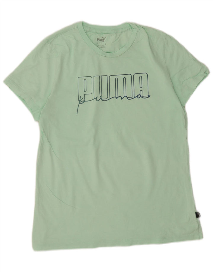 Tricou cu grafic Puma pentru femei Top UK 14 Medium Green