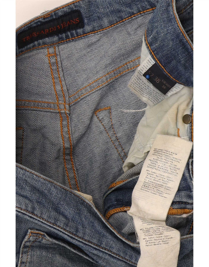 Trussardi Blugi drepte pentru bărbați W36 L32 Bumbac albastru