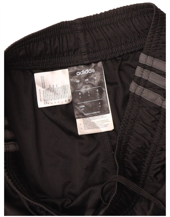 Pantaloni scurți sport adidas Climalite pentru bărbați, poliester negru mic