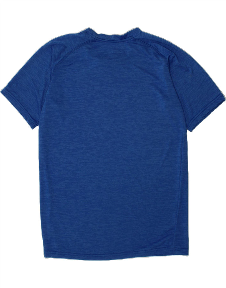 MOUNTAIN WAREHOUSE Boys T-Shirt Top 12-13 Years Blue Flecked Polyester Vintage Mountain Warehouse and Second-Hand Mountain Warehouse from Messina Hembry 