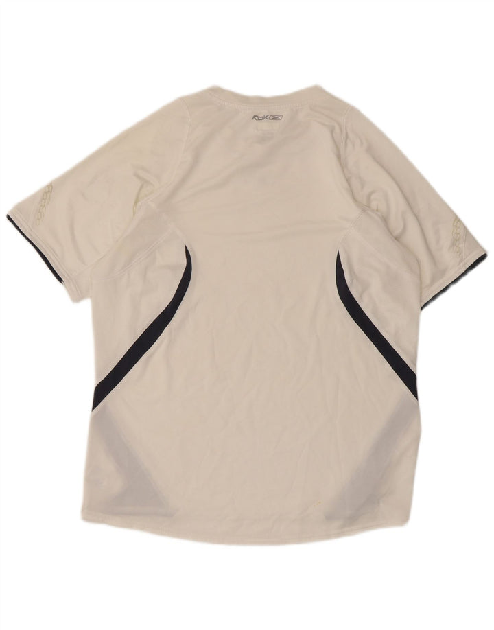 Tricou REEBOK pentru bărbați Top Medium White Colorblock Poliester
