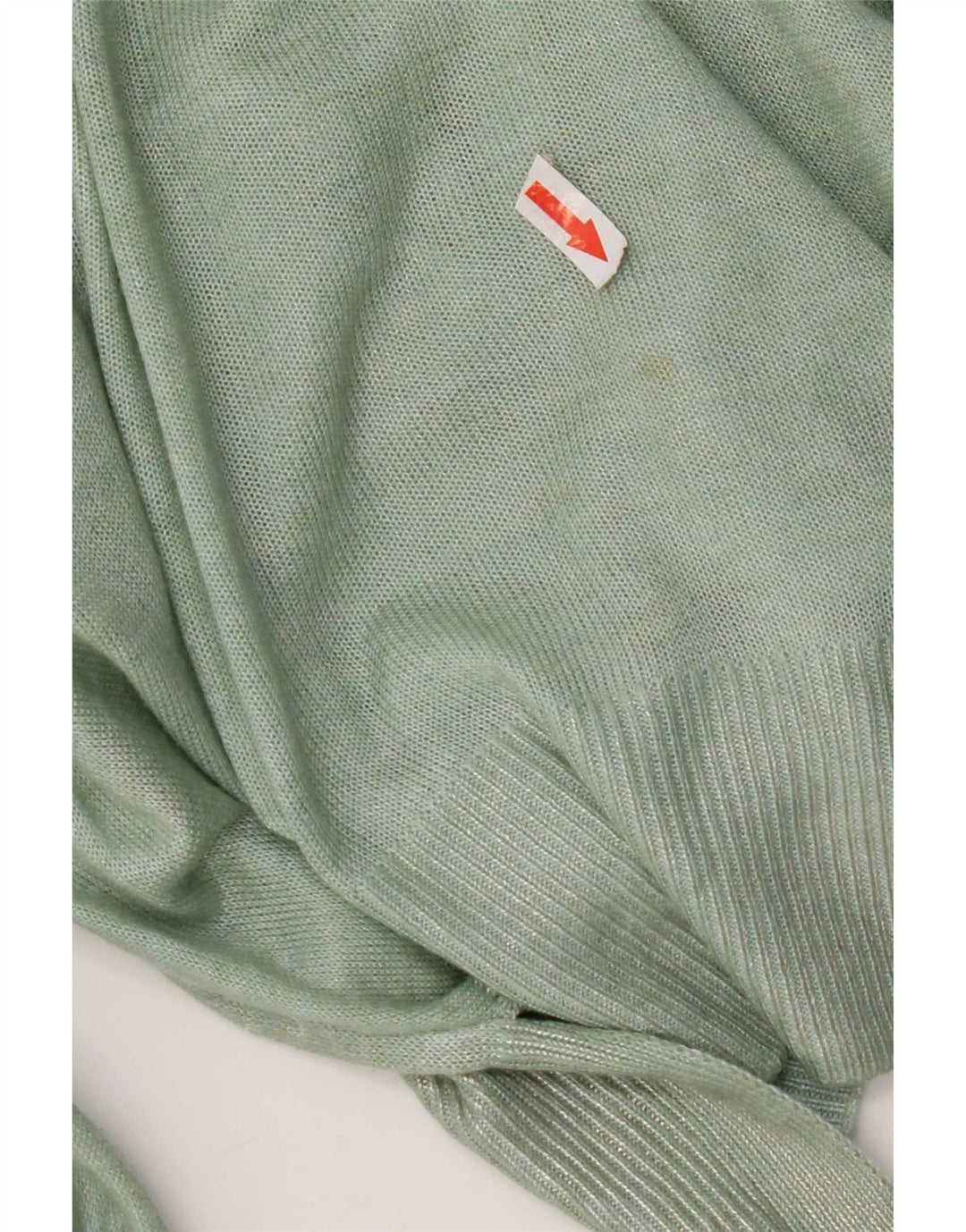Pulover pentru femei Zara, cu gât de barcă, UK 14, verde mediu